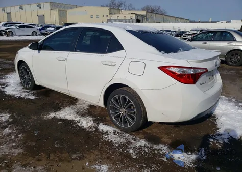 2015 Toyota Corolla L z USA, uszkodzony, nr VIN 2T1BURHE1FC341522